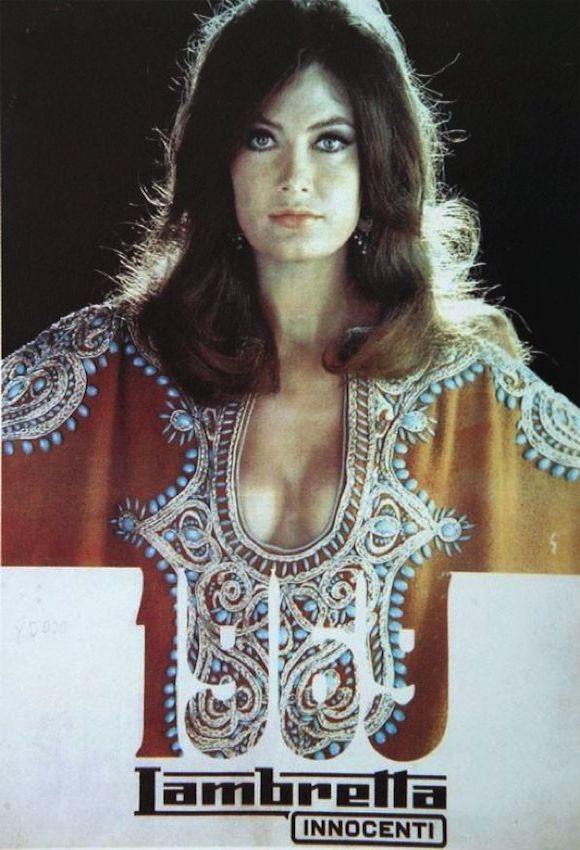 Marisa Mell Lambretta calender 1969 cover