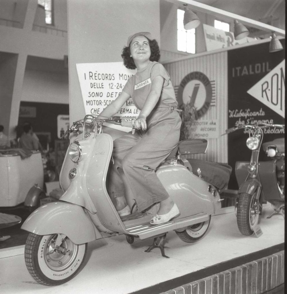 1950 Milan Lambretta exhibition