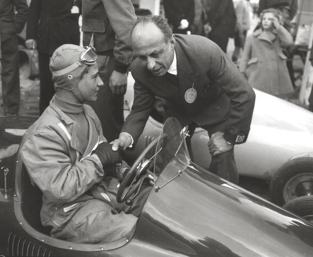 1950 14 year-old Guglielmo Paglini won Lambretta go-carts race