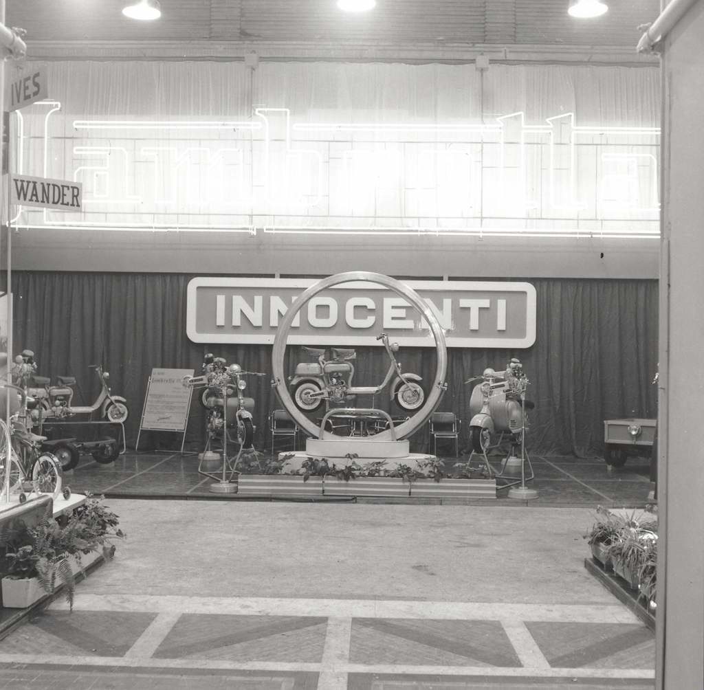 1952 Milan Lambretta exhibition