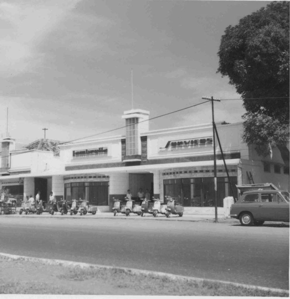1955 Distribution shop in Jacarta, Indonesia