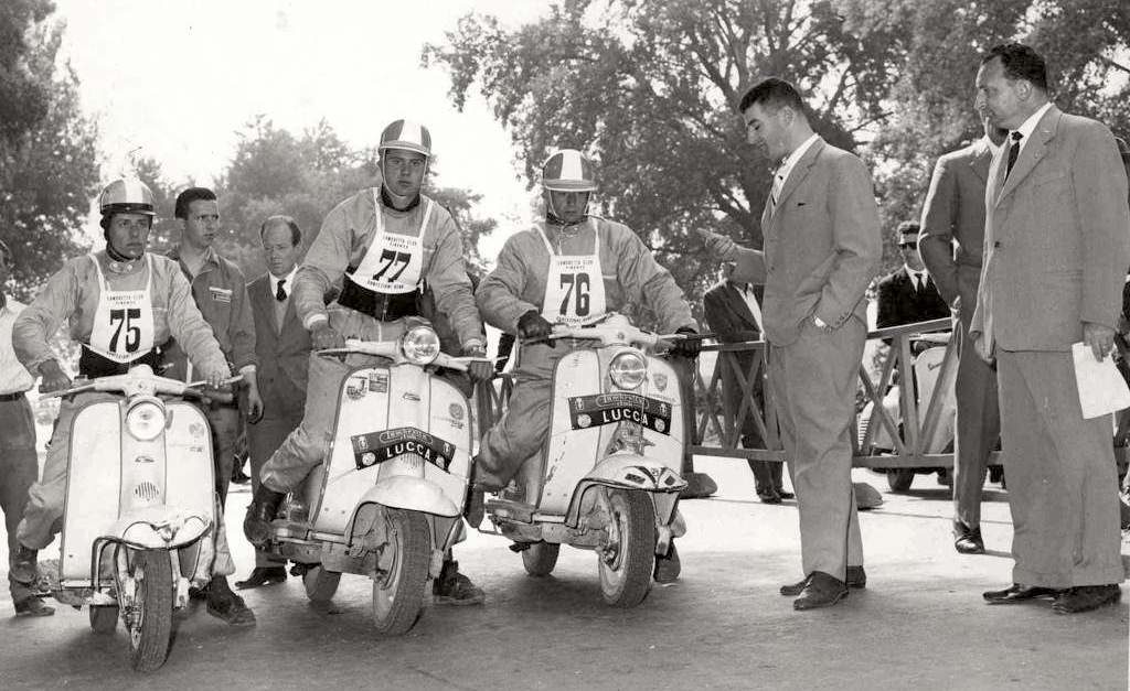 1959 Lambretta rally in Tuscani