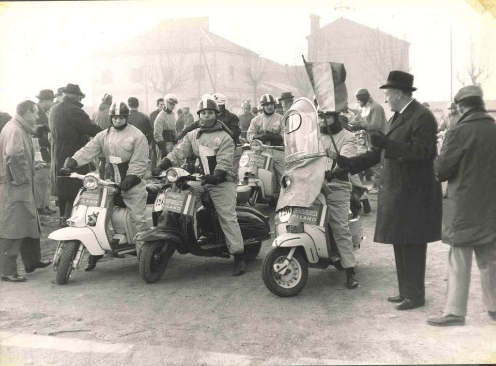 1964 Zingone trophy in Milan Lambretta scooters