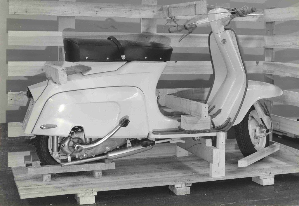 1964 Lambretta Cento on transport
